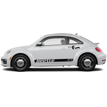 Volkswagen Beetle Puertas laterales Rocker Panel Vinilo Rayas Calcomanías Pegatinas
 2