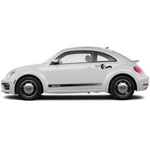Volkswagen Beetle Puertas laterales Rocker Panel Vinilo Rayas Calcomanías Pegatinas 2
 2