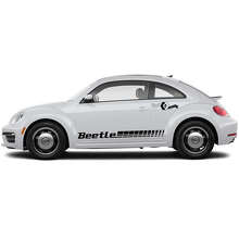 Kit de vinilo adhesivo personalizado para las franjas laterales del Volkswagen Beetle_3