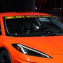 Calcomanías de parabrisas para Chevrolet Corvette C8 Z51, pegatina de vinilo
 2