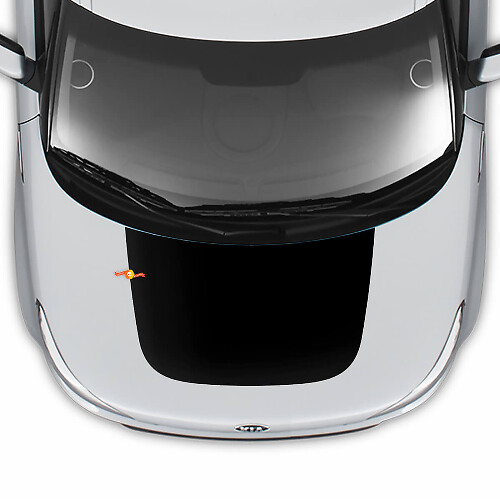 Calcomanías de vinilo para capó, pegatinas para Kia Soul
