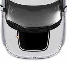 Calcomanías de vinilo para capó, pegatinas para Kia Soul
 2