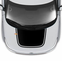 Calcomanías de vinilo para capó, pegatinas para Kia Soul
 2