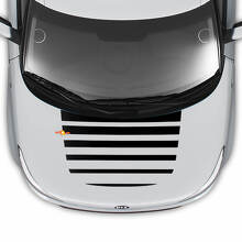 Calcomanías de vinilo para capó, pegatinas para Kia Soul
 2