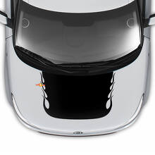 Calcomanías de vinilo para capó, pegatinas para Kia Soul
 3