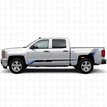 Tiras de Vinilo Elevated Accent para Puertas y Laterales para Chevrolet Silverado 1500 K2XX 2014-2019_3
