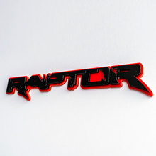 Emblema de insignias de portón trasero de guardabarros con insignia 3D de Raptor para camiones Raptor
 5