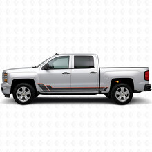Vinilos de Contorno Angular para Puertas y Paneles Laterales para Chevrolet Silverado 1500 K2XX 2014-2019_2