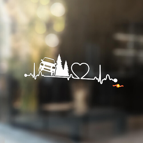 Calcomanías laterales de vinilo con gráficos de ventana de árboles Nissan Xterra
