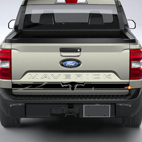Ford Maverick Tailgate Stripe Graphics Calcomanías Pegatinas
