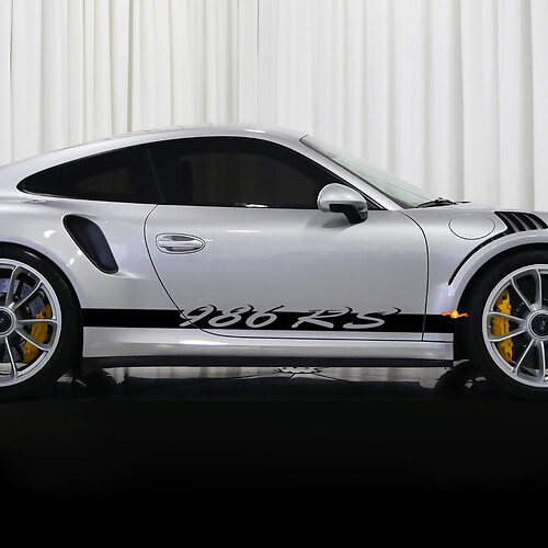 Porsche 991 Gt2 RS GT2RS Kit de rayas laterales Adhesivo adhesivo
