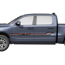 Kit de Pegatinas de Vinilo Personalizadas de Tiras Laterales para Puertas para Dodge Ram 1500 REV_2