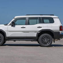 Calcomanías de vinilo de franjas laterales de marca para Toyota Land Cruiser 2024_3