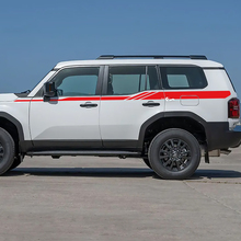 Toyota Land Cruiser Puertas laterales Accent Stripes Calcomanías Vinilo Pegatinas Gráfico 2
 2