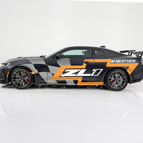 Kit completo Nascar tema vinilo calcomanía gráficos se adapta a Chevrolet Chevy Camaro
