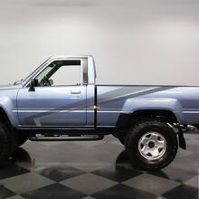 Pegatinas clásicas de vinilo con rayas laterales para camioneta Toyota Hilux SR5
 2