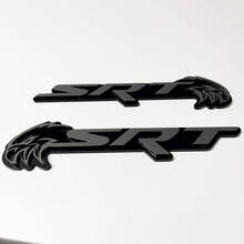 Emblema de Guardabarros 3D Estilo SRT Trackhawk_2