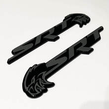 Emblema de Guardabarros 3D Estilo SRT Trackhawk_3