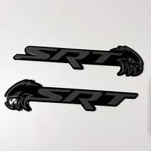 Emblema de Guardabarros 3D Estilo SRT Trackhawk_5