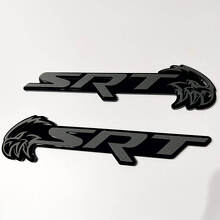 Emblema de Guardabarros 3D Estilo SRT Trackhawk_6