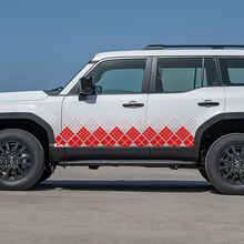 Toyota Land Cruiser Puertas laterales Adorno Estilo Calcomanías Vinilo Pegatinas Gráfico
 2