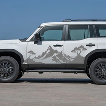 Toyota Land Cruiser Puertas laterales Adorno Estilo Calcomanías Vinilo Pegatinas Gráfico
 2