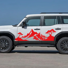Toyota Land Cruiser Puertas laterales Adorno Estilo Calcomanías Vinilo Pegatinas Gráfico
 3