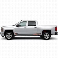 Líneas de vinilo para puertas y paneles laterales Racing Line para Chevrolet Silverado 1500 K2XX 2014-2019_2