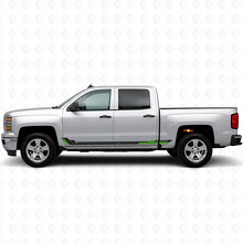 Líneas de vinilo para puertas y paneles laterales Racing Line para Chevrolet Silverado 1500 K2XX 2014-2019_4