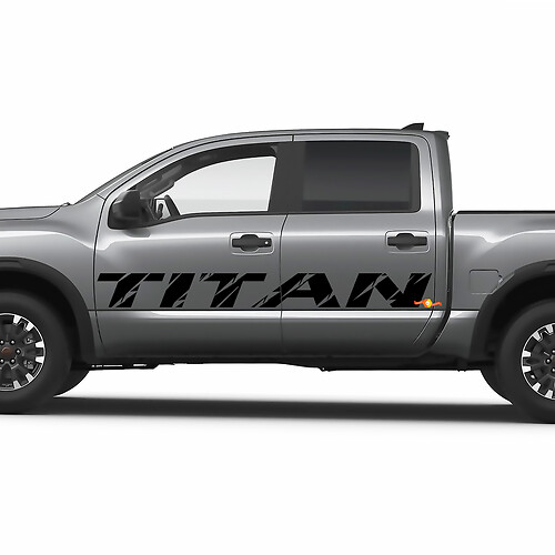 Nissan Titan Puertas laterales Panel Vinilo Pegatinas Calcomanías Gráficos
