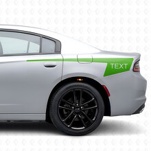 Pegatinas de vinilo personalizadas estilo hockey para el lateral de Dodge Charger 2015-2026_3