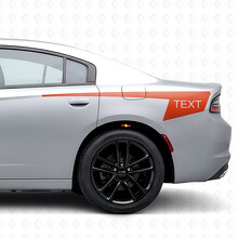 Pegatinas de vinilo personalizadas estilo hockey para el lateral de Dodge Charger 2015-2026_4