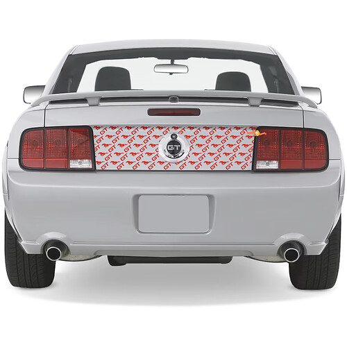 Pegatinas de vinilo para maletero trasero de Ford Mustang GT, gráficos
