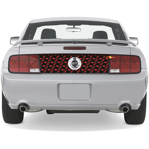 Pegatinas de vinilo para maletero trasero de Ford Mustang GT, gráficos 2
