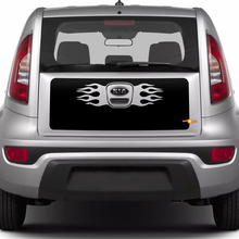 Calcomanía de vinilo para maletero trasero para Kia Soul 2
 3