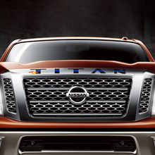 Hood Nissan Titan Logo Vinilo Pegatinas Calcomanías Gráficos 2
 2