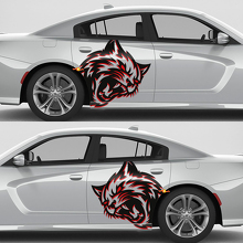 Kit de Pegatinas Laterales Wildcat para Dodge Challenger o Charger_3
