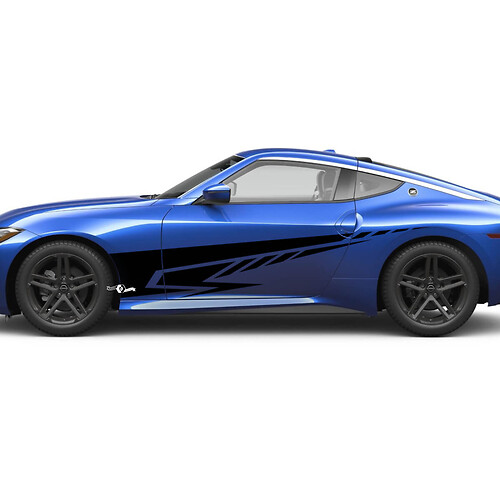 Calcomanía de etiqueta gráfica lateral para Nissan Z 2
 1