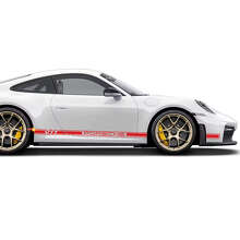 Kit de Vinilo de Tiras Laterales de Marca para Porsche 911_2