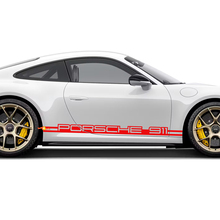Porsche 911 Kit de rayas laterales basculantes adhesivo adhesivo 2
 2
