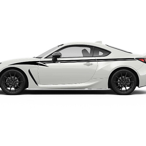 Toyota GR86 Rayas de Acento de Cuerpo Completo Calcomanías Gráficas Pegatinas
