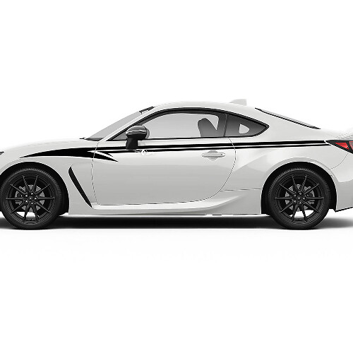 Toyota GR86 Rayas de Acento de Cuerpo Completo Calcomanías Gráficas Pegatinas
