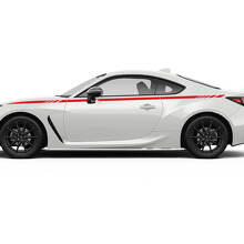 Toyota GR86 Acentos Laterales de Puertas Rayas de Carreras Gráficos Calcomanías Pegatinas
 3