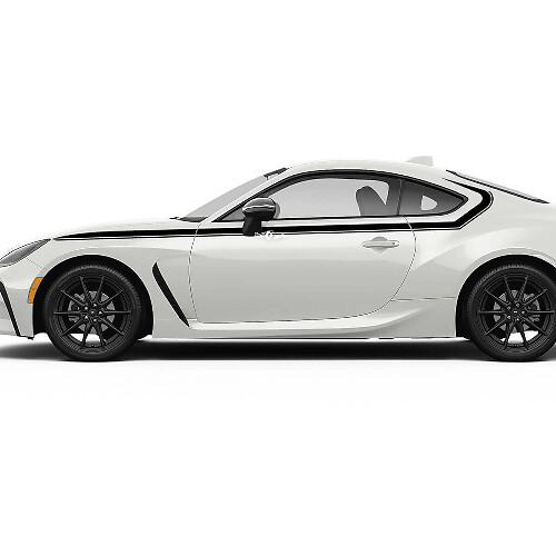 Puertas Acentos Laterales Rayas Deportivas Gráficos Calcomanías Pegatinas 2 Para Toyota GR86 1