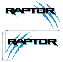 Ford F150 Raptor Claw 2 colores calcomanía gráfica junto a la cama
 2