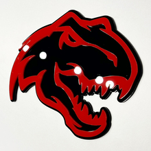 Insignia 3D de Dinosaur T-Rex TRX - Insignias personalizadas para el portón trasero de la parrilla del guardabarros Emblema 2
 2