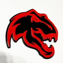 Insignia 3D de Dinosaur T-Rex TRX - Insignias personalizadas para el portón trasero de la parrilla del guardabarros Emblema 2
 3