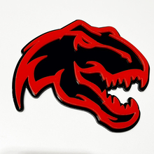Insignia 3D de Dinosaur T-Rex TRX - Insignias personalizadas para el portón trasero de la parrilla del guardabarros Emblema 2
 4