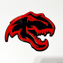 Insignia 3D de Dinosaur T-Rex TRX - Insignias personalizadas para el portón trasero de la parrilla del guardabarros Emblema 2
 5