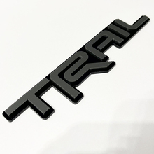 Insignia TRAIL 3D: emblema personalizado de las insignias de la parrilla delantera del portón trasero del guardabarros para Toyota TRD
 2